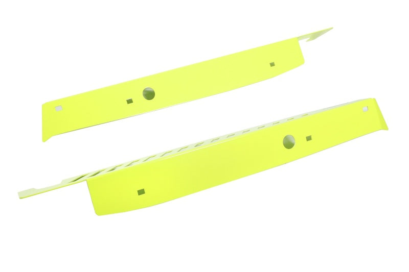 Perrin 22-23 Subaru WRX Fender Shroud Set - Neon Yellow-thumbmail-6