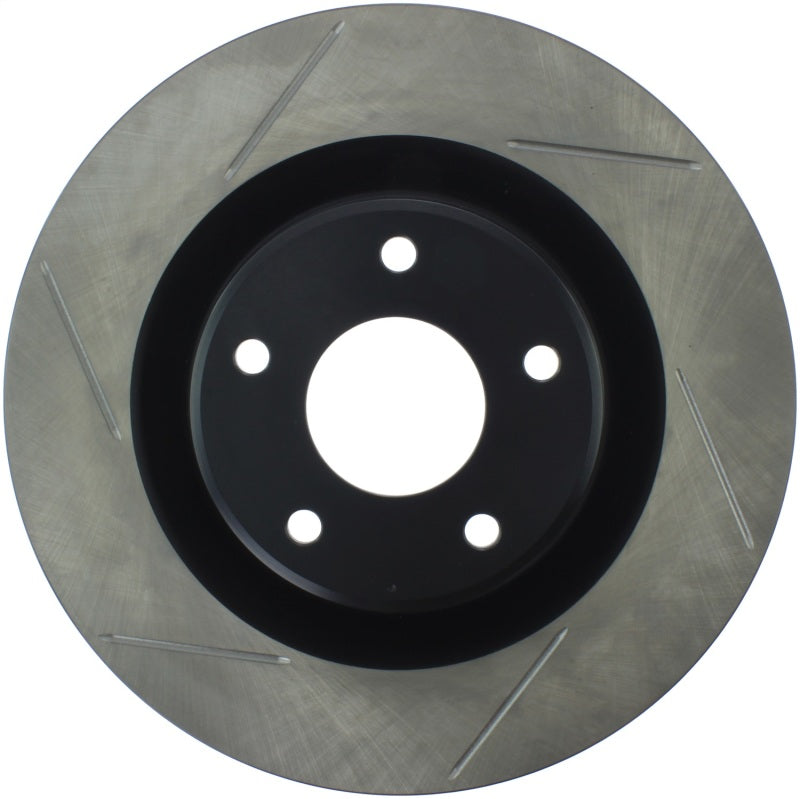 StopTech Power Slot 05-07 Cadillac XLR / 06-09 Chevy Corvette Front Right Slotted Rotors-thumbmail-6