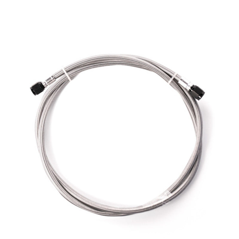 Snow Performance 1ft Stainless Steel Braided Line (Black) w/ 4AN Fittings-thumbmail-2