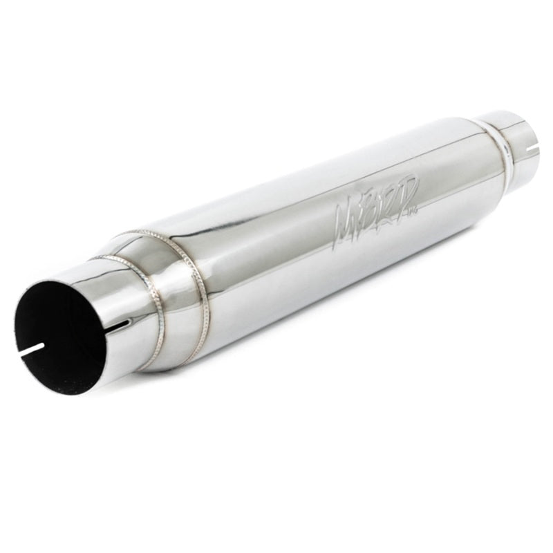 MBRP Universal Resonator 3in Inlet /Outlet 22in Body 26in Overall T304-thumbmail-3