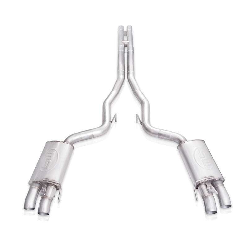 Stainless Works 2015+ Ford Shelby GT350 Legend Performance Connect H-Pipe Catback Exhaust w/Valves-thumbmail-1