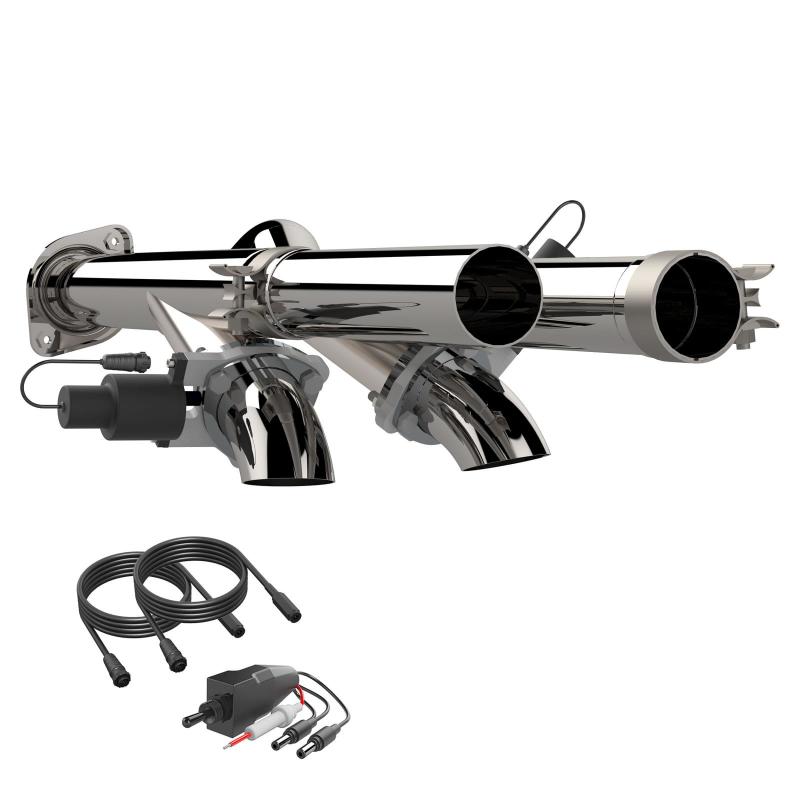 QTP 17-18 Ford Raptor EC/CC 2.5in 304SS Aggressor Cutout Dual Mid Pipes-thumbmail-4