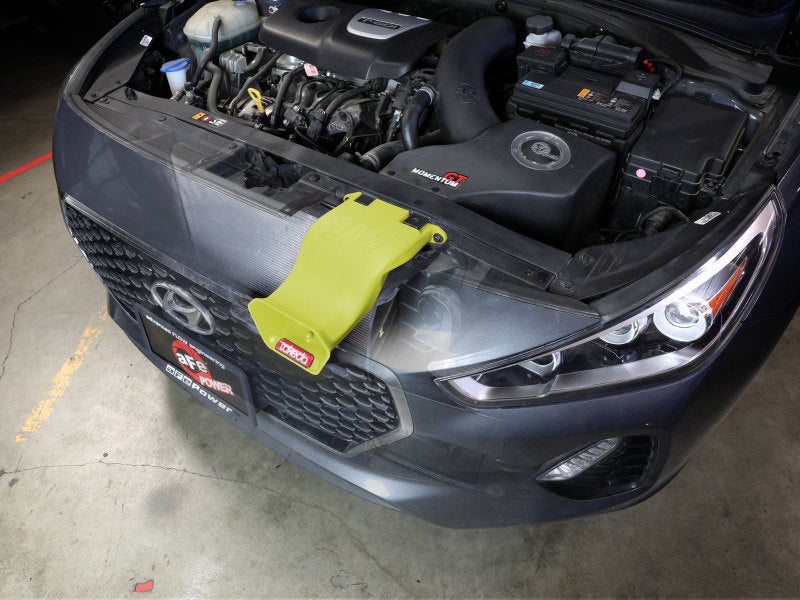 aFe 18-20 Hyundai Elantra GT L4-1.6L (t) Takeda Momentum Dynamic Air Scoop - Neon Green-thumbmail-3