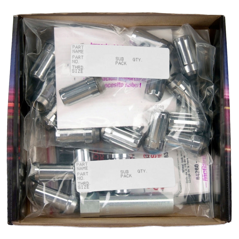 McGard SplineDrive Tuner 5 Lug Install Kit w/Locks & Tool (Cone) 1/2-20 / 13/16 Hex - Chrome-thumbmail-7