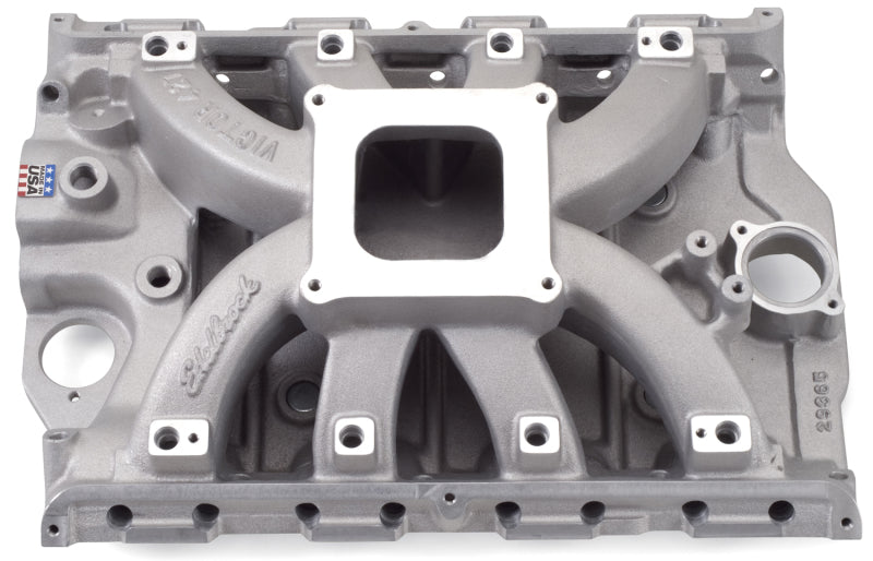 Edelbrock 390-428 Ford FE Victor EFI Manifold 4150 Flange Mounting-thumbmail-2