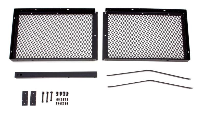 Lund Universal 20in X 60in Basic Cargo Carrier For 2in Hitches - Black-thumbmail-6
