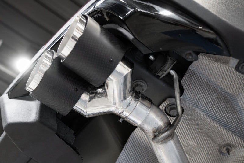 MBRP 20-21 Ford Explorer ST 3.0L EcoBoost Dual Rear Exit Axle Back w/ Quad Carbon Fiber Tips - T304-thumbmail-3