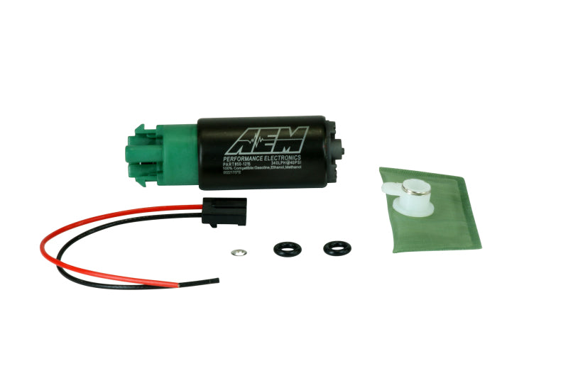 AEM 340LPH 65mm Fuel Pump Kit w/ Mounting Hooks - Ethanol Compatible-thumbmail-2