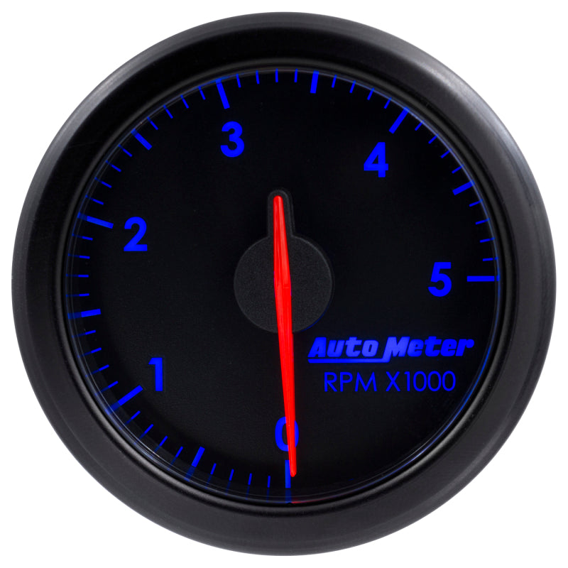 Autometer Airdrive 2-1/6in Tachometer Gauge 0-5K RPM - Black-thumbmail-6