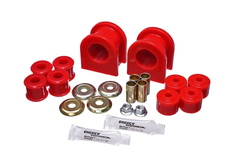 Energy Suspension 89-11 Ford F53 Motorhome Red 36mm Rear Sway Bar Bushing Set-thumbmail-2