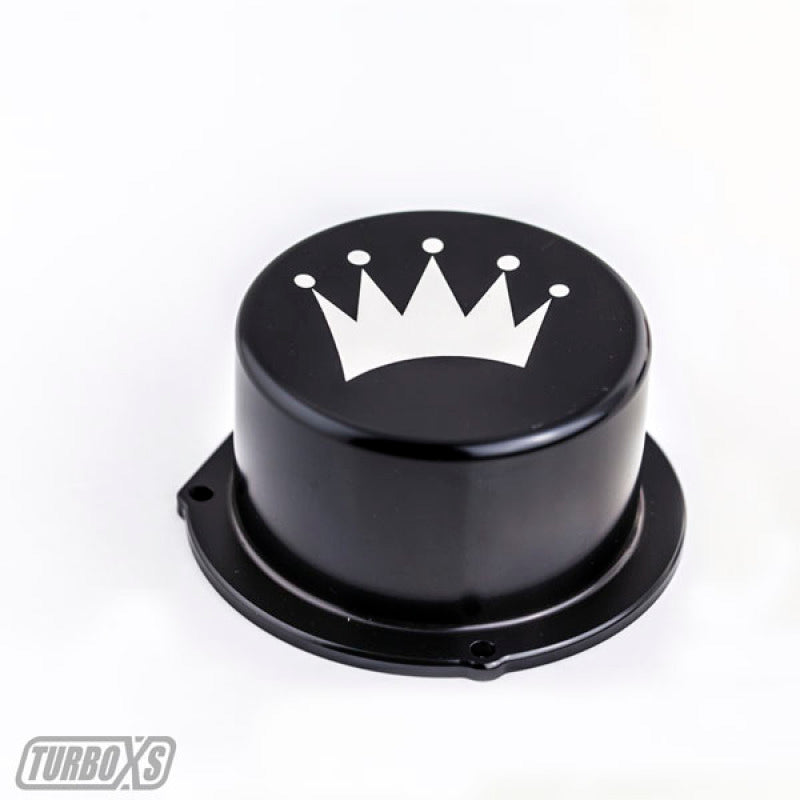 Turbo XS 15-16 Subaru WRX Billet Aluminum Vacuum Pump Cover - Black-thumbmail-2