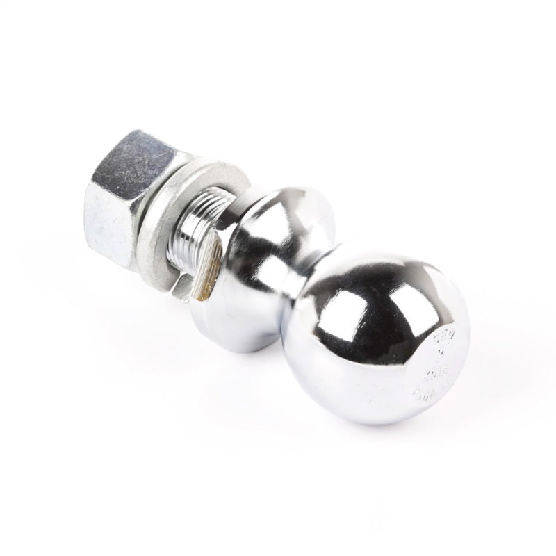 Rugged Ridge 2in Trailer Hitch Ball 1in Dia Shank Chrome-thumbmail-2