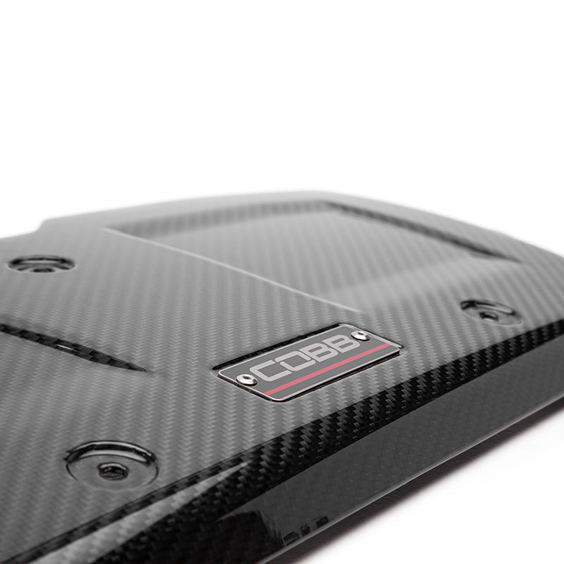 Cobb 15-21 Subaru WRX Redline Carbon Fiber Engine Cover - Gloss Finish-thumbmail-6