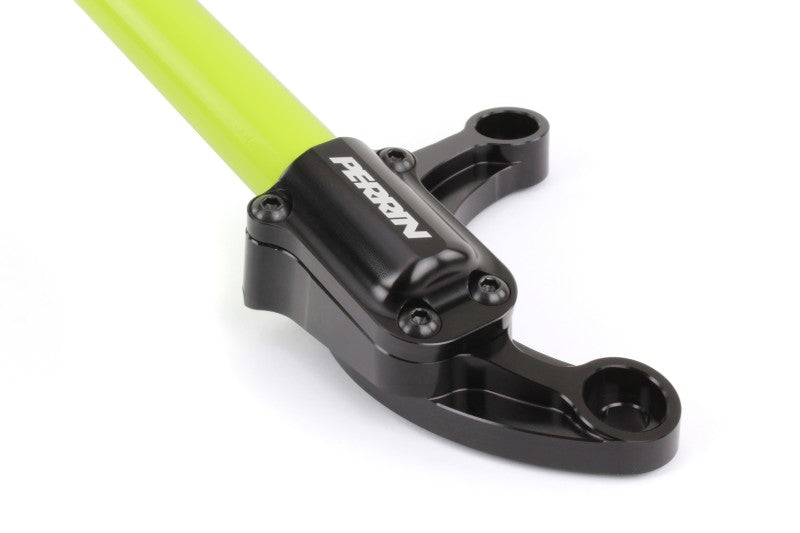 Perrin 02-07 Subaru Impreza (WRX/STi/RS/2.5i) / 04-08 Forester Front Strut Brace - Neon Yellow-thumbmail-4