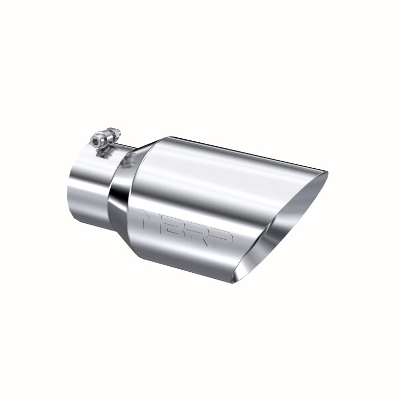 MBRP Universal Tip 6 O.D. Dual Wall Angled 4 inlet 12 length-thumbmail-3