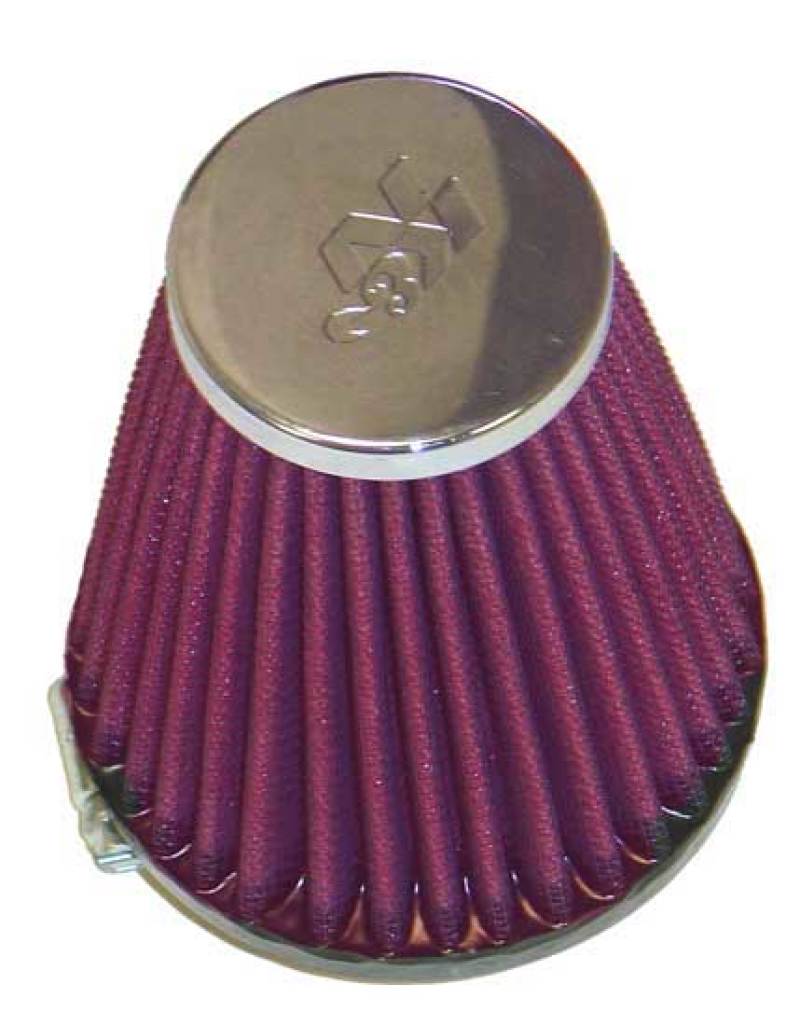 K&N Universal Clamp-On Air Filter 2-1/8in Flange 3-1/2in Base 2in Top 4in Height-thumbmail-5
