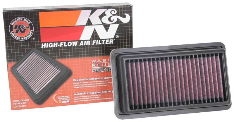 K&N 2017 Nissan Micra 0.9L L3 F/I Replacement Air Filter-thumbmail-9