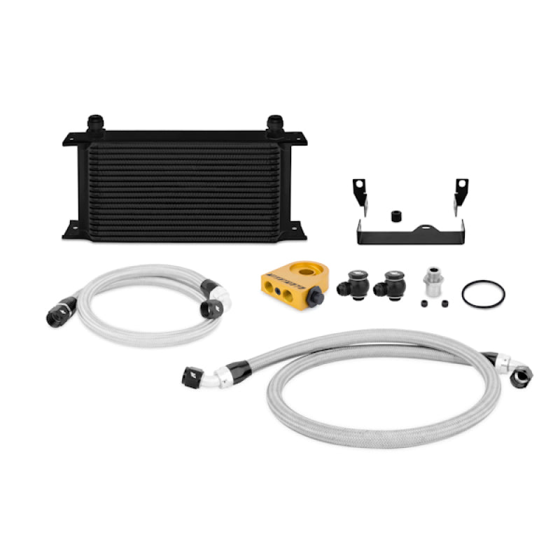 Mishimoto 06-07 Subaru WRX/06-07 WRX STi Thermostatic Oil Cooler Kit - Black-thumbmail-2