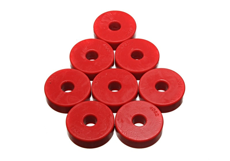 Energy Suspension Pad 1-15/16in Od X 9/16in Id X 21/32in H - Red-thumbmail-1