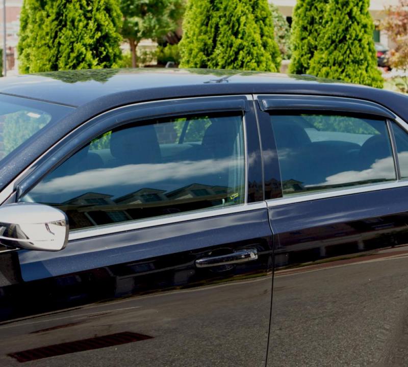 AVS 16-18 Honda Civic Coupe Ventvisor Outside Mount Window Deflectors 4pc - Smoke-thumbmail-13