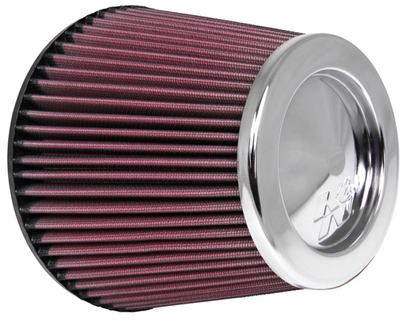 K&N Universal Chrome Filter 6in Flange ID x 7.5in Base OD x 5in Top OD x 6in H-thumbmail-2