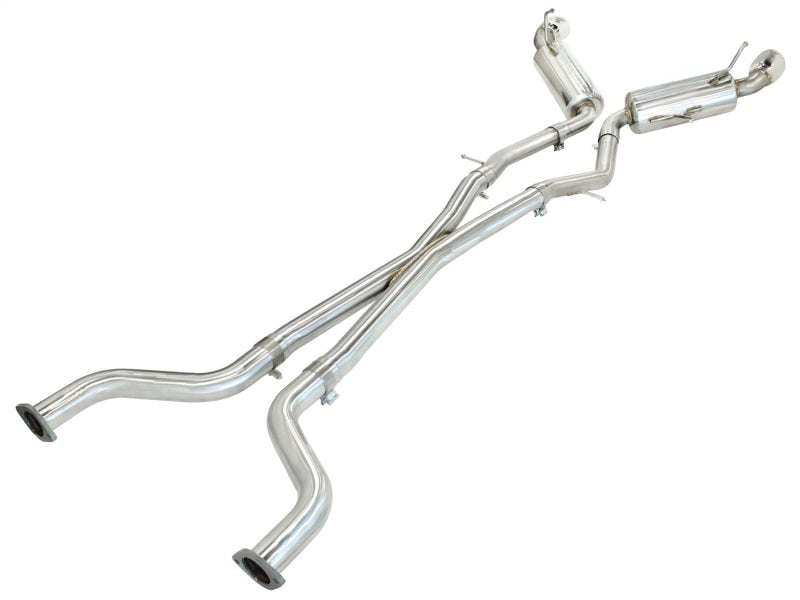 aFe Takeda 2.5inch SS Exhaust Cat-Back 09-13 Nissan 370Z V6 3.7L Polished Tips-thumbmail-9