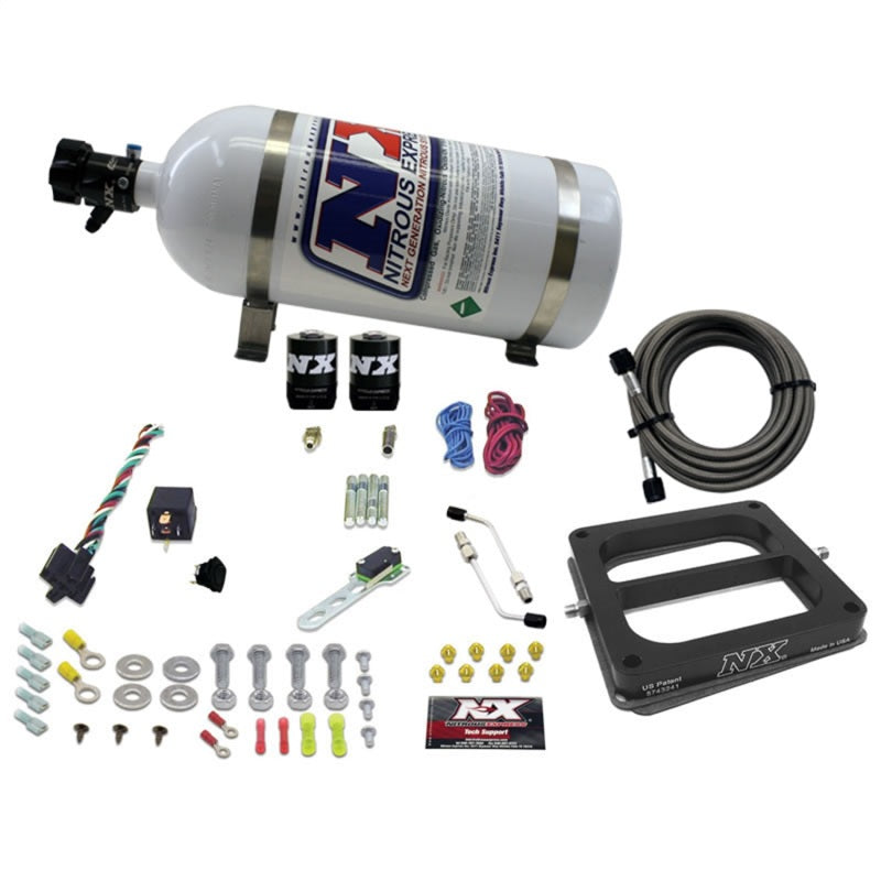 Nitrous Express Dom/Alcohol Nitrous Kit (100-500HP) w/10lb Bottle-thumbmail-2