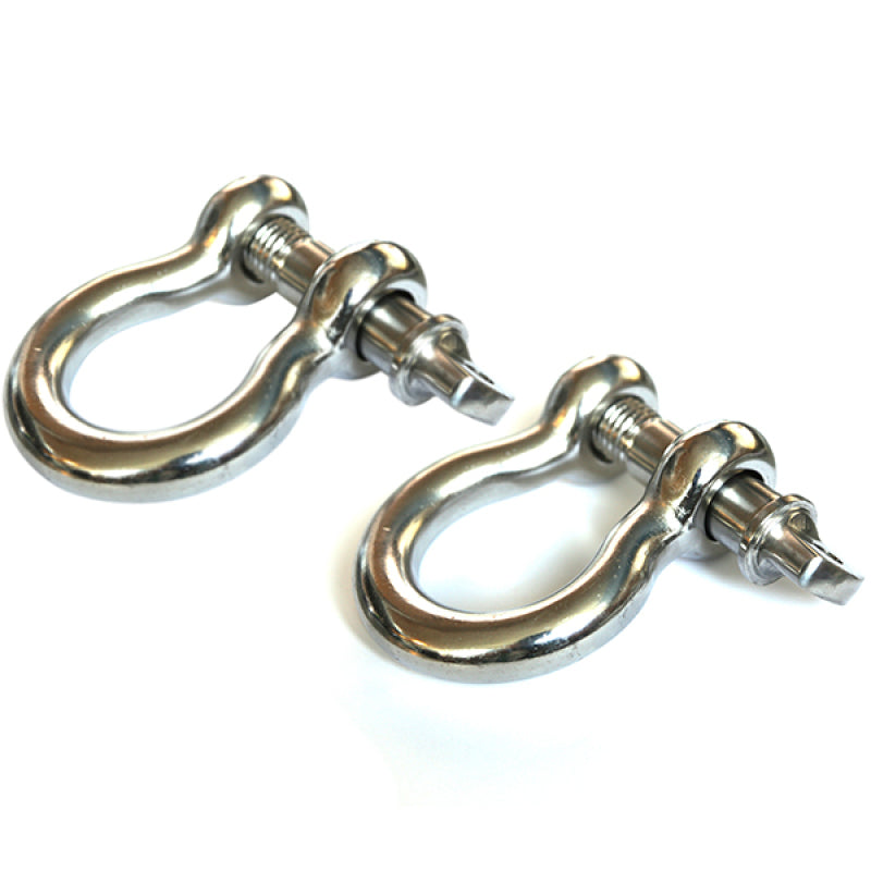 Rugged Ridge Stainless Steel 7/8in D-Shackles-thumbmail-2