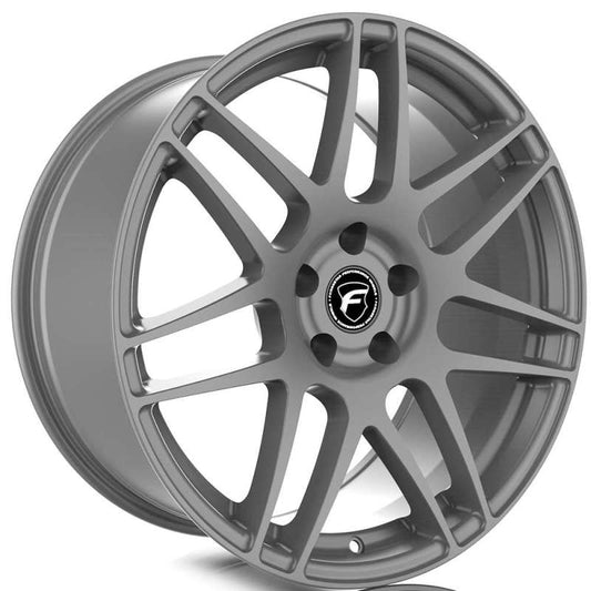 Forgestar F14 20x9.0 / 5x114.3 BP / ET35 / 6.4in BS Gloss Anthracite Wheel