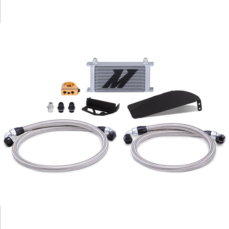 Mishimoto 2017+ Honda Civic Type R Direct Fit Oil Cooler Kit - Silver-thumbmail-4