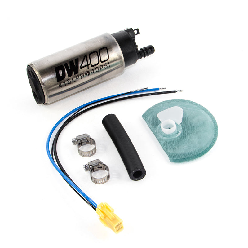 DeatschWerks 415LPH DW400 In-Tank Fuel Pump w/ 9-1045 Install Kit 05-10 Ford Mustang (Except GT500)-thumbmail-2
