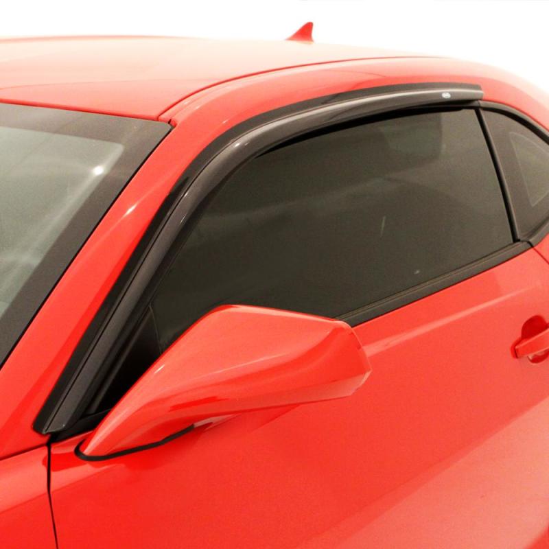 AVS 13-17 Honda Accord Coupe Ventvisor Outside Mount Window Deflectors 2pc - Smoke-thumbmail-6