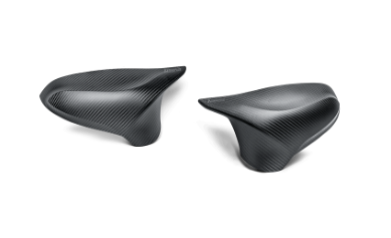 Akrapovic 2014+ BMW M3 (F80) Carbon Fiber Mirror Cap Set - Matte-thumbmail-2
