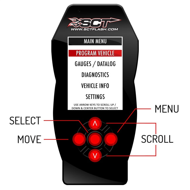 SCT Ford Cars & Trucks (Gas & Diesel) X4 Power Flash Programmer EO Certified-thumbmail-12