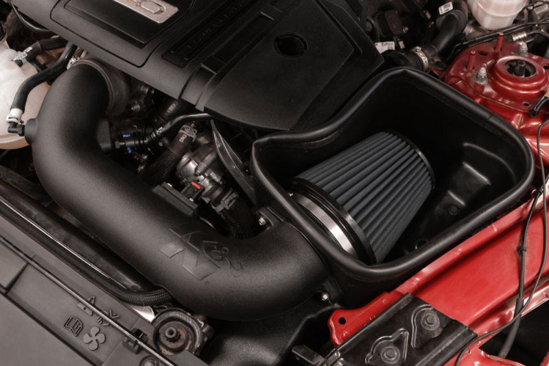 K&N 18-23 Ford Mustang GT 5.0L V8 F/I Dryflow Performance Air Intake System-thumbmail-3