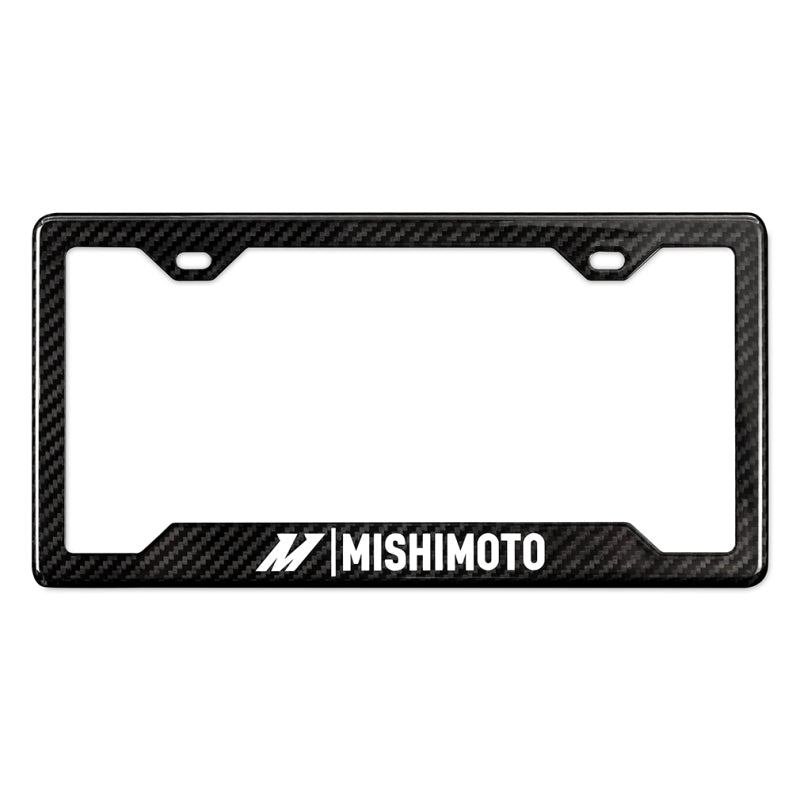 Mishimoto Carbon Fiber License Plate Frame - Gloss-thumbmail-1