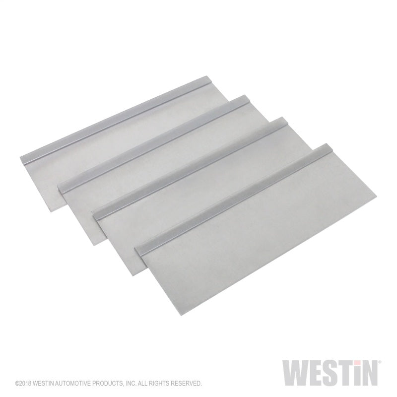 Westin/Brute 9in x 15in tray w/ 4 Silver Aluminum Dividers - Yellow-thumbmail-2