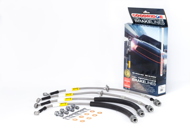 Goodridge 16-17 Chevrolet Camaro LT (w/ Brembo Calipers) SS Brake Lines-thumbmail-2