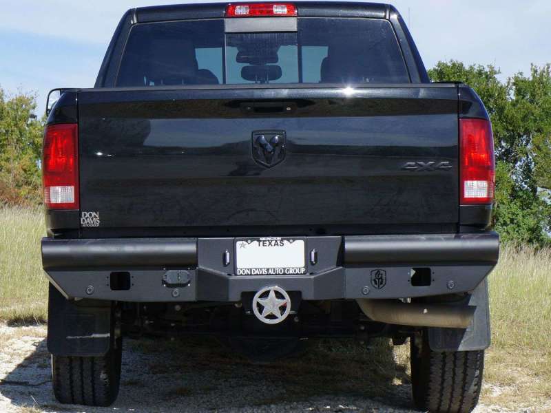 Road Armor 10-18 Dodge 2500 Vaquero Rear Non-Winch Bumper - Tex Blk-thumbmail-6
