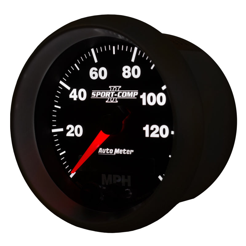 Autometer Sport-Comp II 3-3/8in 0-140MPH In-Dash Electronic GPS Programmable Speedometer-thumbmail-6
