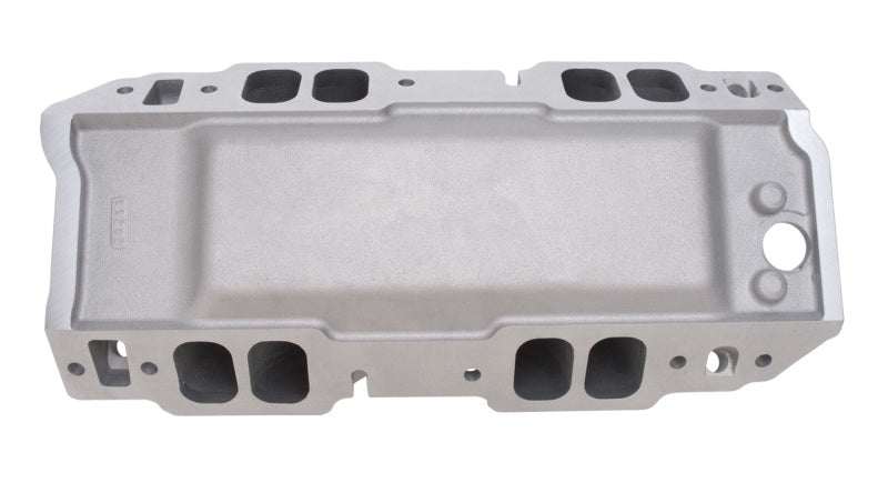 Edelbrock Manifold BBC Short Deck Super Victor 565 Conventional Rect Port Heads-thumbmail-20