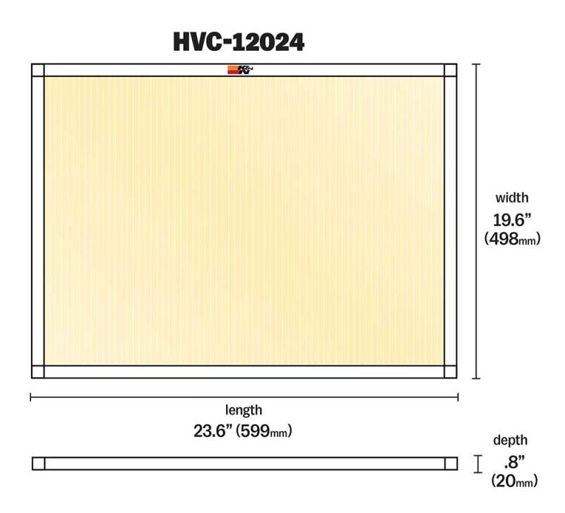 K&N HVAC Filter - 20 x 24 x 1-thumbmail-10