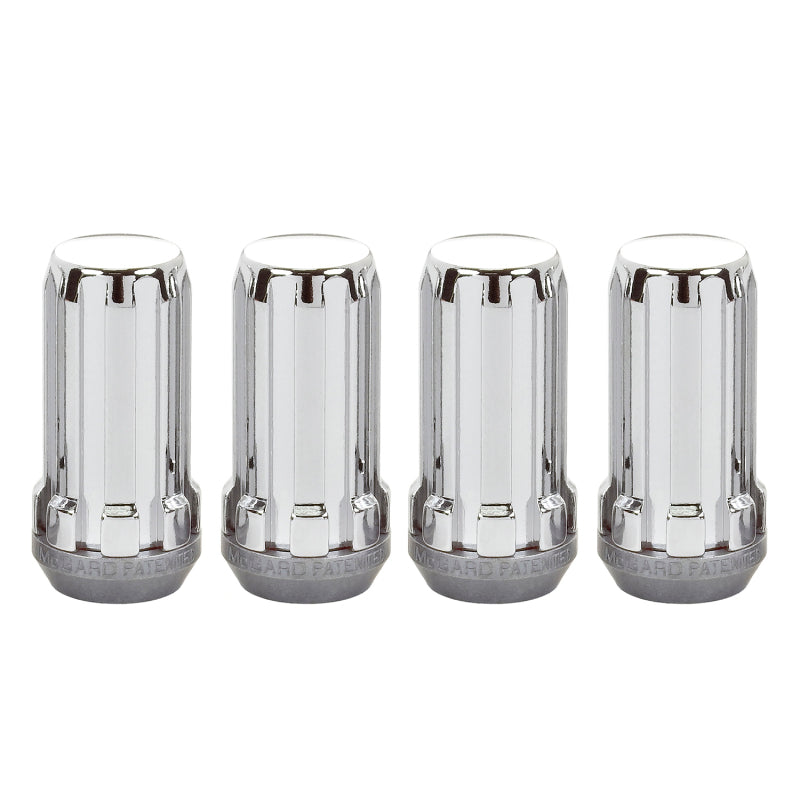 McGard SplineDrive Lug Nut (Cone Seat) M14X1.5 / 1.935in. Length (4-Pack) - Chrome (Req. Tool)-thumbmail-3