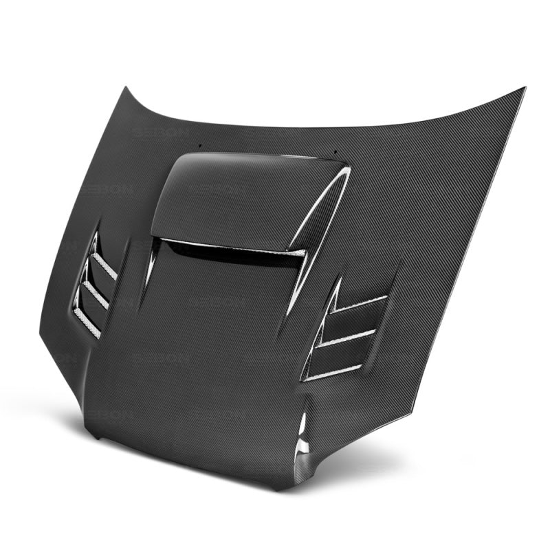 Seibon 04-05 Subaru WRX/STi CWII Carbon Fiber Hood-thumbmail-4