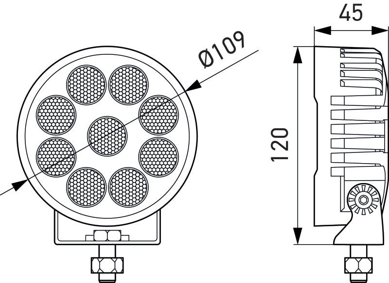 Hella ValueFit LED Work Light TR3000 LED MV CR LT-thumbmail-2