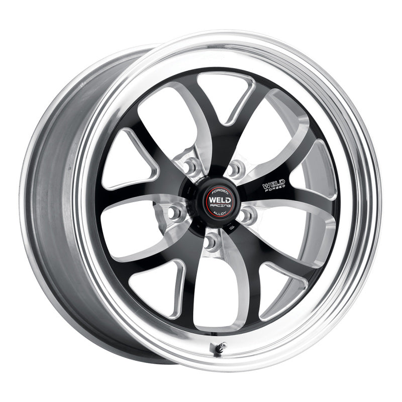 Weld S76 15x10.33 / 5x4.5 BP / 4.5in. BS Black Wheel (Low Pad) - Non-Beadlock-thumbmail-4