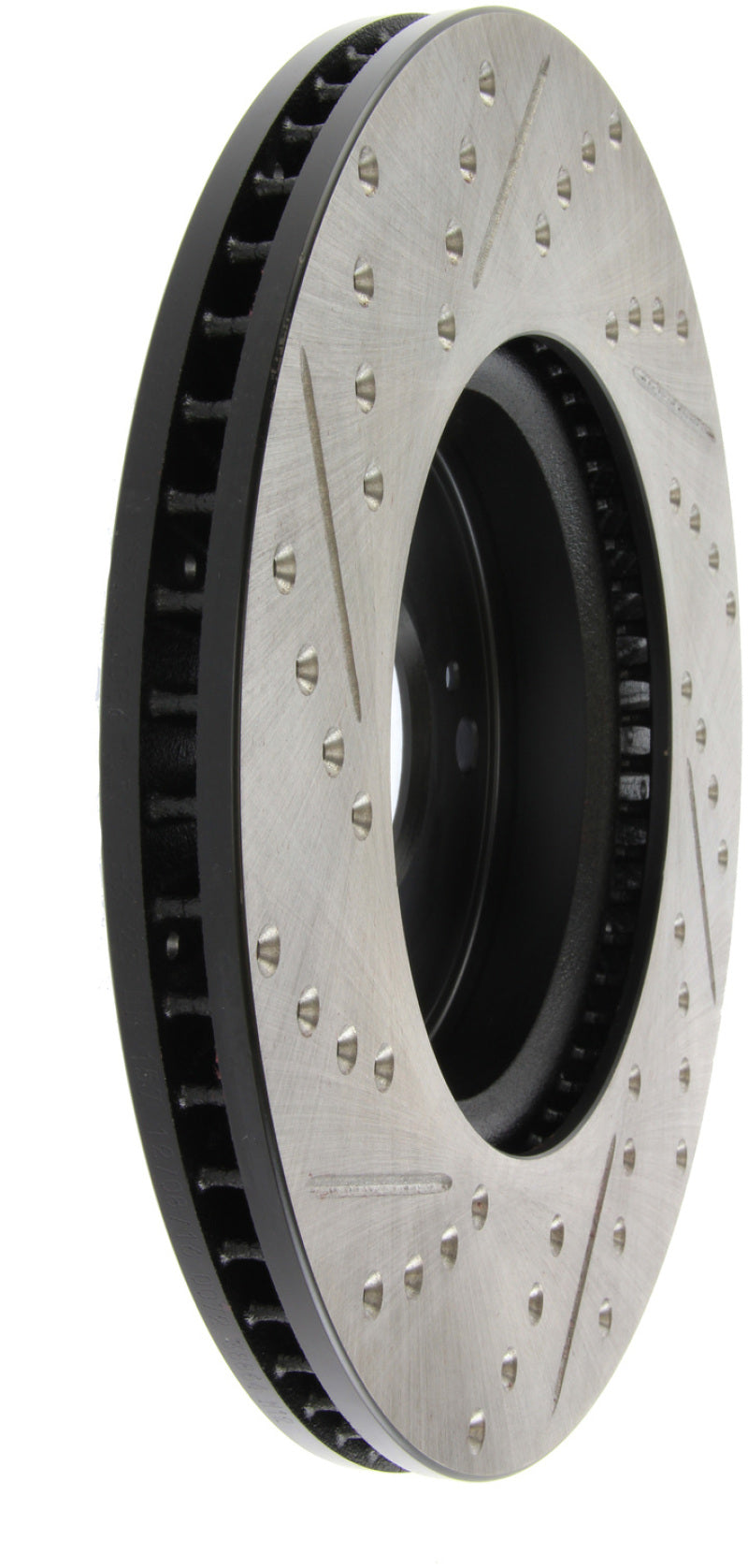 StopTech Slotted & Drilled Sport Brake Rotor Front Left 13 Honda Accord Sport-thumbmail-10