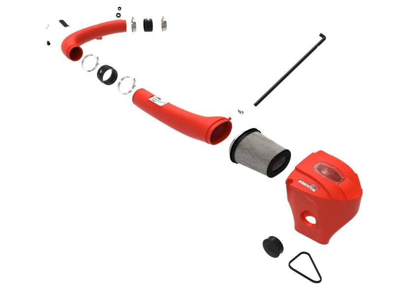 aFe Momentum GT Dry S Stage-2 Intake System 11-15 Dodge Challenger/Charger V6-3.6L (Red)-thumbmail-9