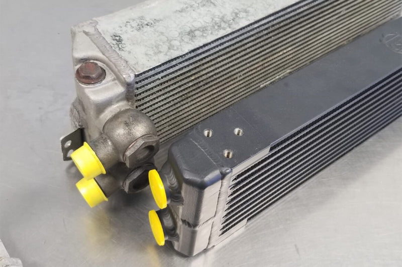 CSF Universal Dual-Pass Oil Cooler (RS Style) - M22 x 1.5 - 24in L x 5.75in H x 2.16in W-thumbmail-11