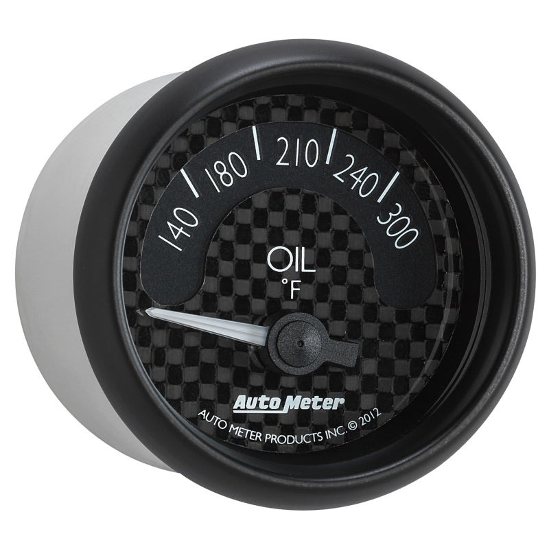 Autometer GT Series 52mm Short Sweep Electronic 140-300 Deg F Oil Temperature-thumbmail-6